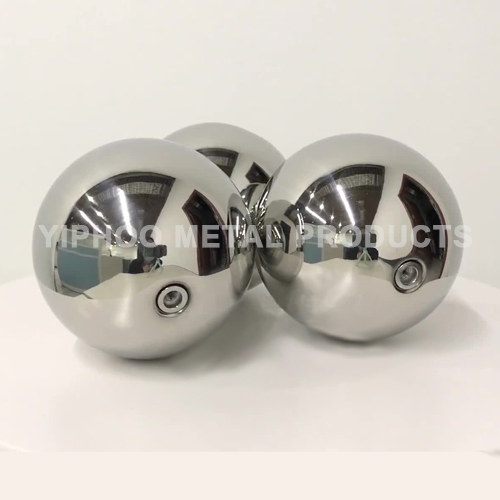 Polished Stainless Steel Hollow Ball with Inside Unef Thread  - 副本