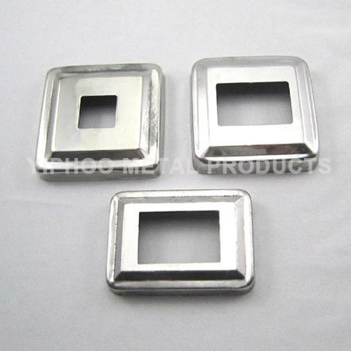 Stainless Steel Handrail Fittings Cover for Square or Rectangle  Pipes